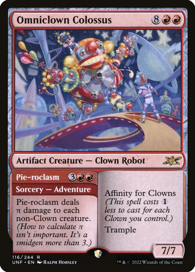 Omniclown Colossus // Pie-roclasm unf 116