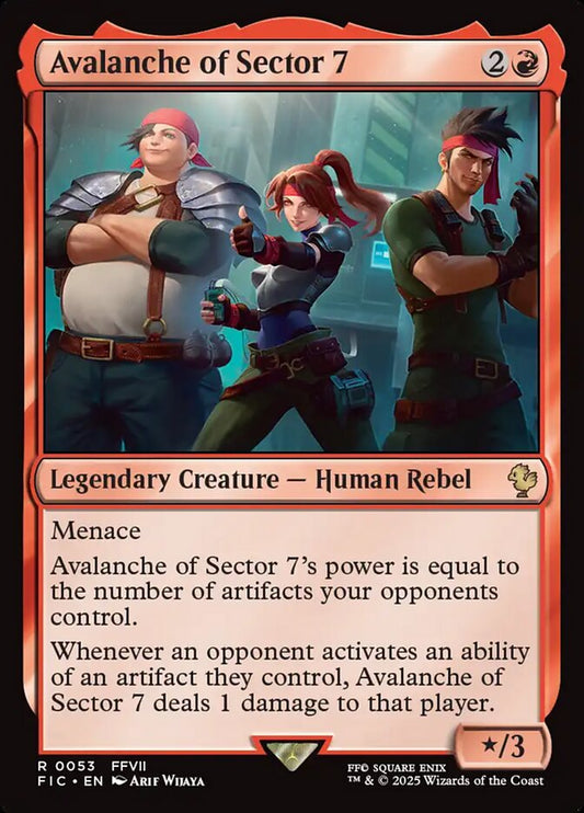 Avalanche of Sector 7 fic 53