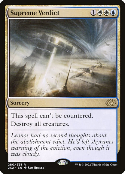 Supreme Verdict 2x2 280