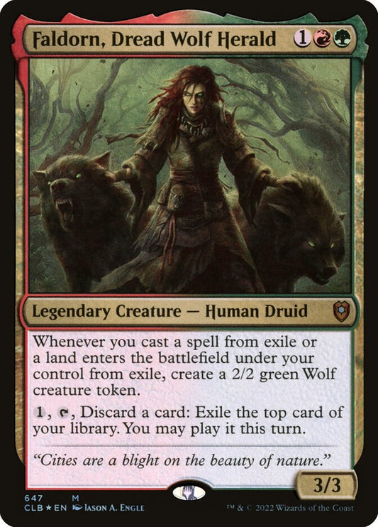 Faldorn, Dread Wolf Herald clb 647