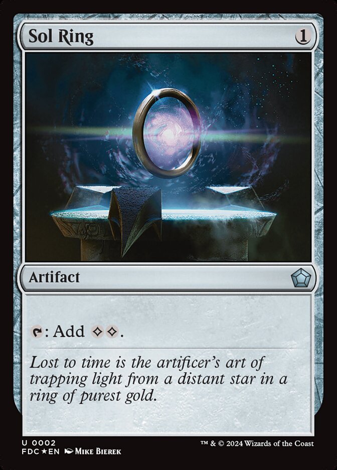 Sol Ring fdc 2