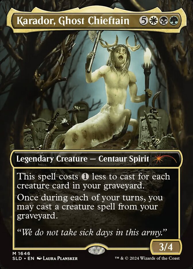 Karador, Ghost Chieftain sld 1646