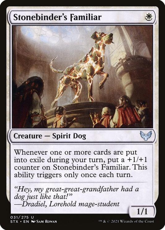 Stonebinder's Familiar stx 31