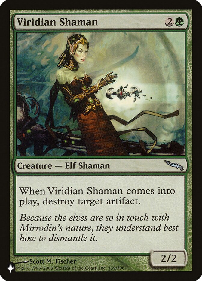 Viridian Shaman plst MRD-139
