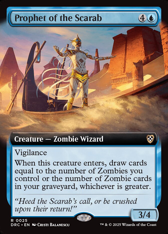 Prophet of the Scarab drc 25