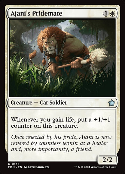 Ajani's Pridemate fdn 135