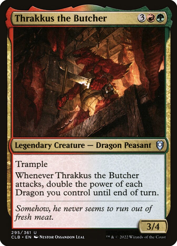 Thrakkus the Butcher clb 295
