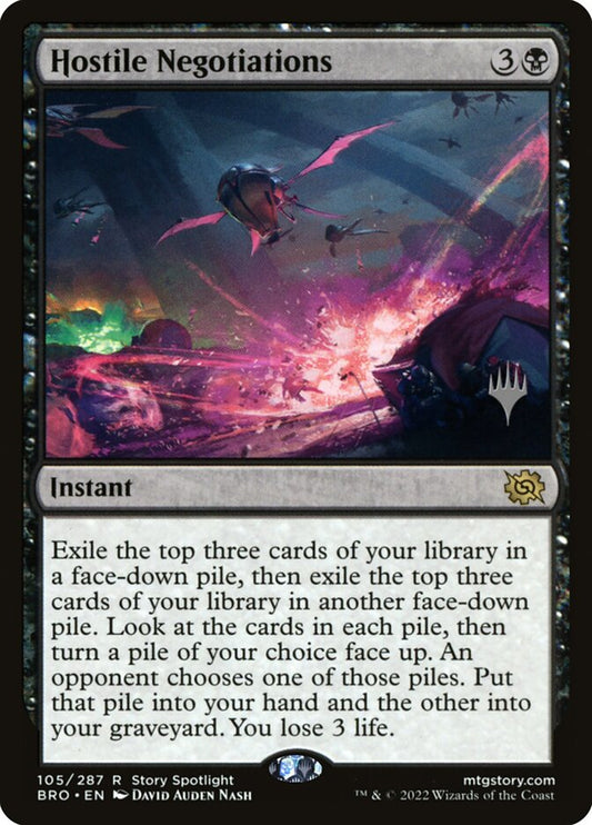Hostile Negotiations pbro 105p
