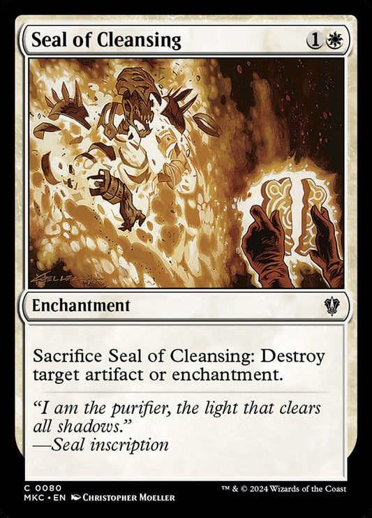 Seal of Cleansing mkc 80