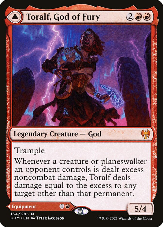 Toralf, God of Fury // Toralf's Hammer khm 154