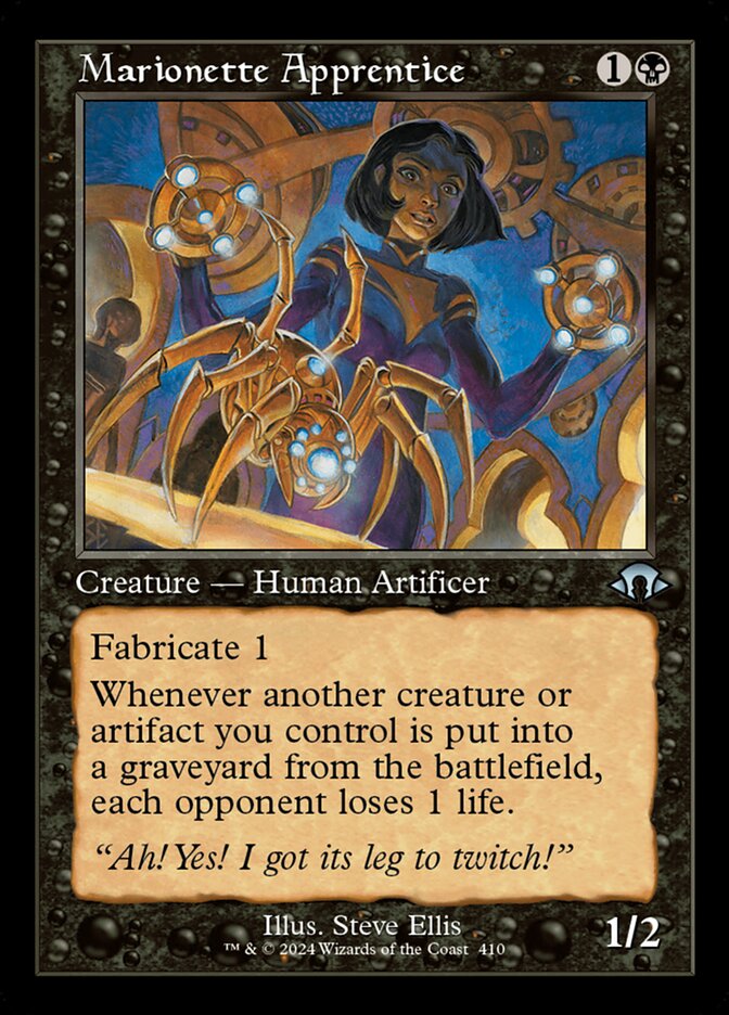 Marionette Apprentice mh3 410
