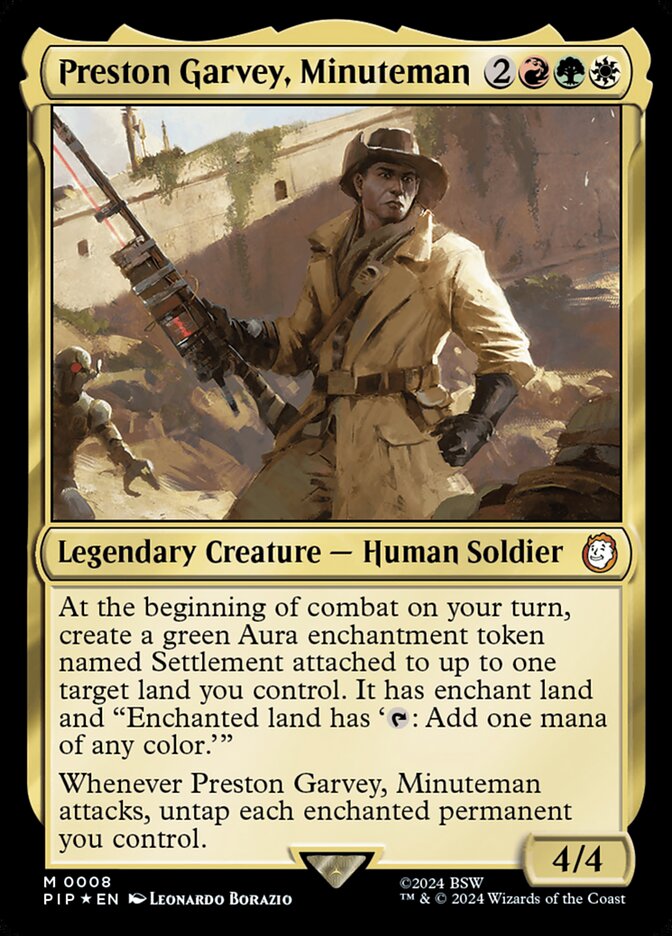Preston Garvey, Minuteman pip 8