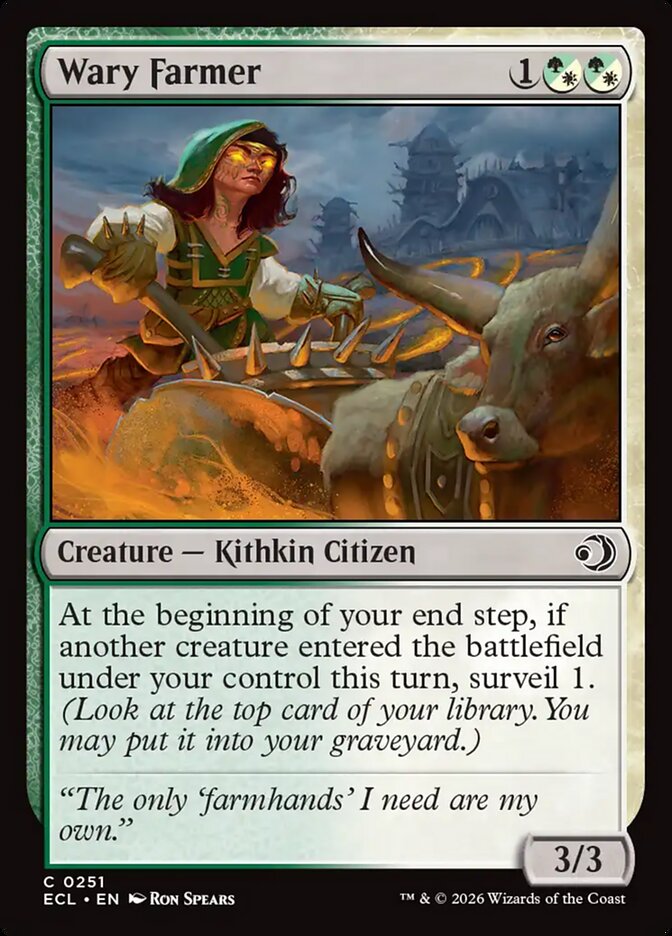 Wary Farmer ecl 251