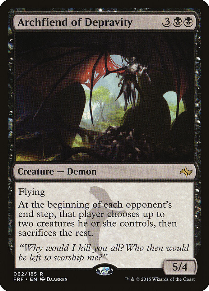 Archfiend of Depravity frf 62