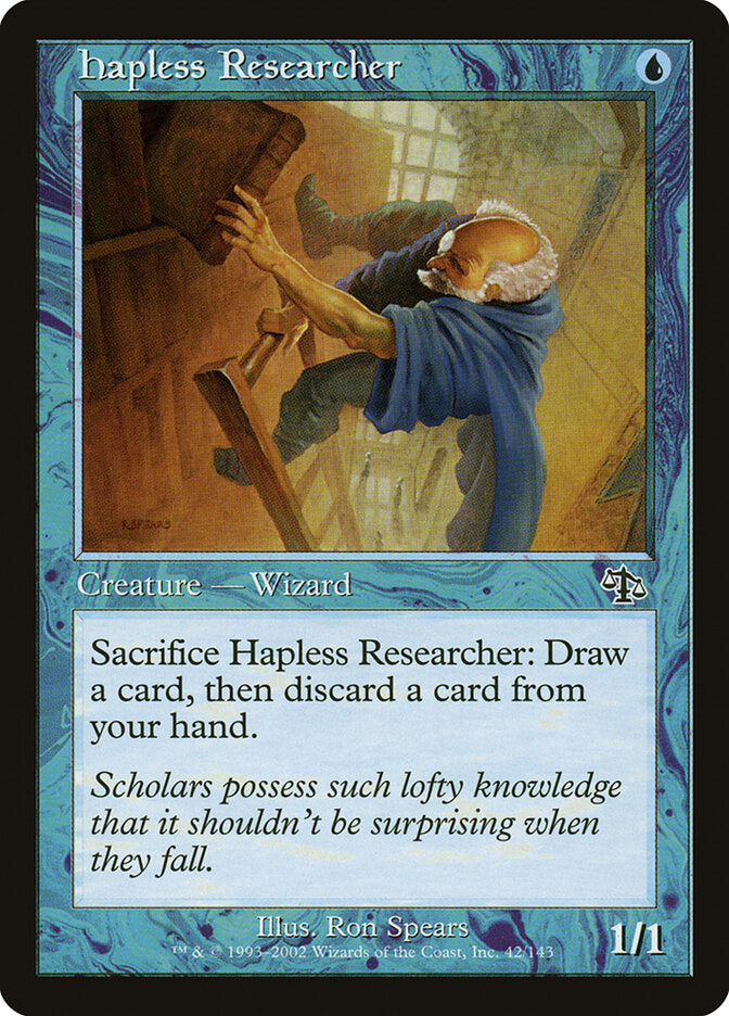 Hapless Researcher jud 42