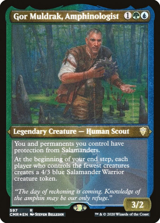 Gor Muldrak, Amphinologist cmr 597