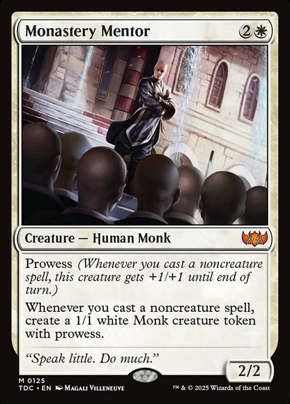 Monastery Mentor tdc 125