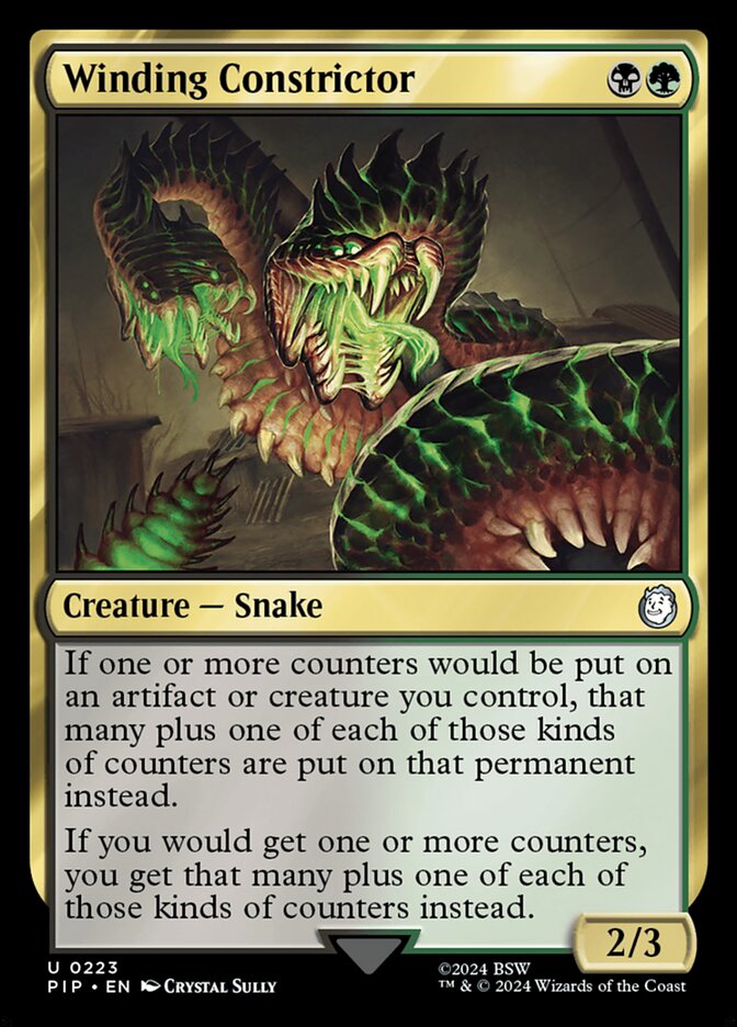 Winding Constrictor pip 223