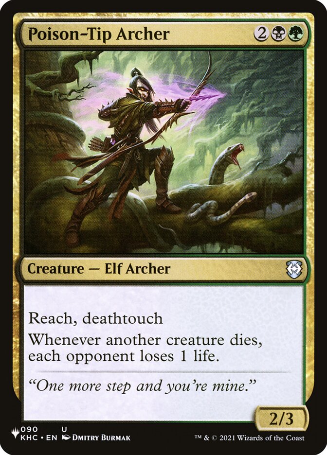 Poison-Tip Archer plst KHC-90