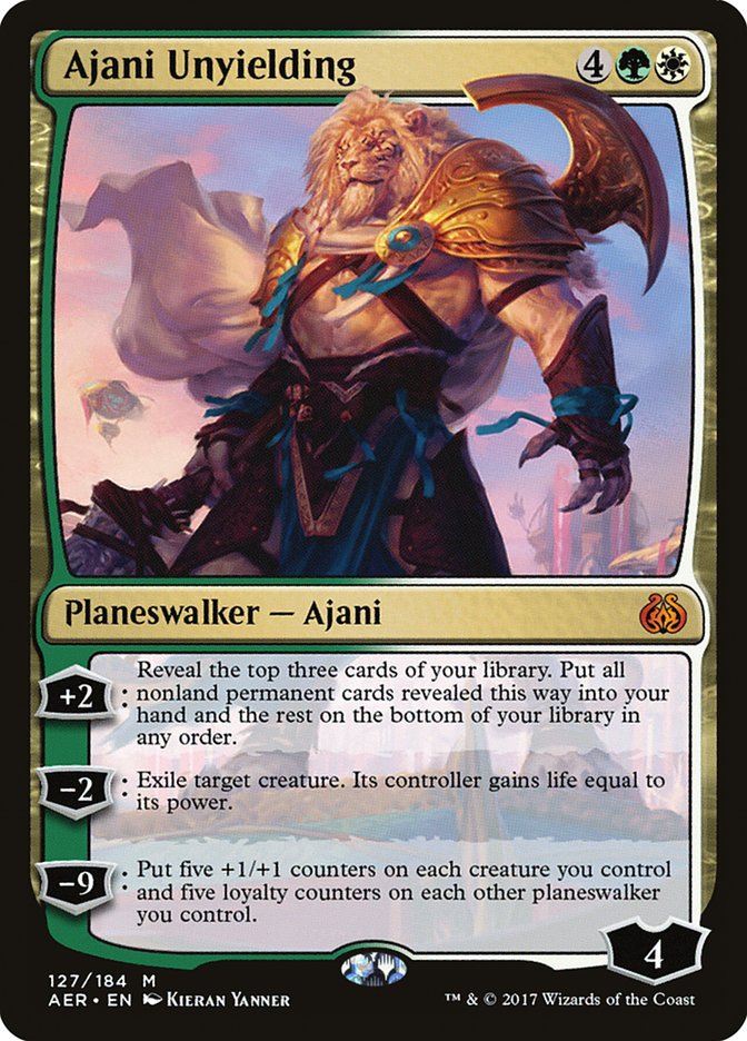 Ajani Unyielding aer 127