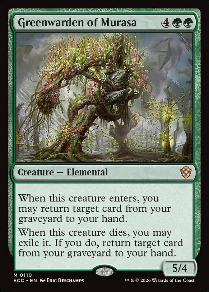 Greenwarden of Murasa ecc 110