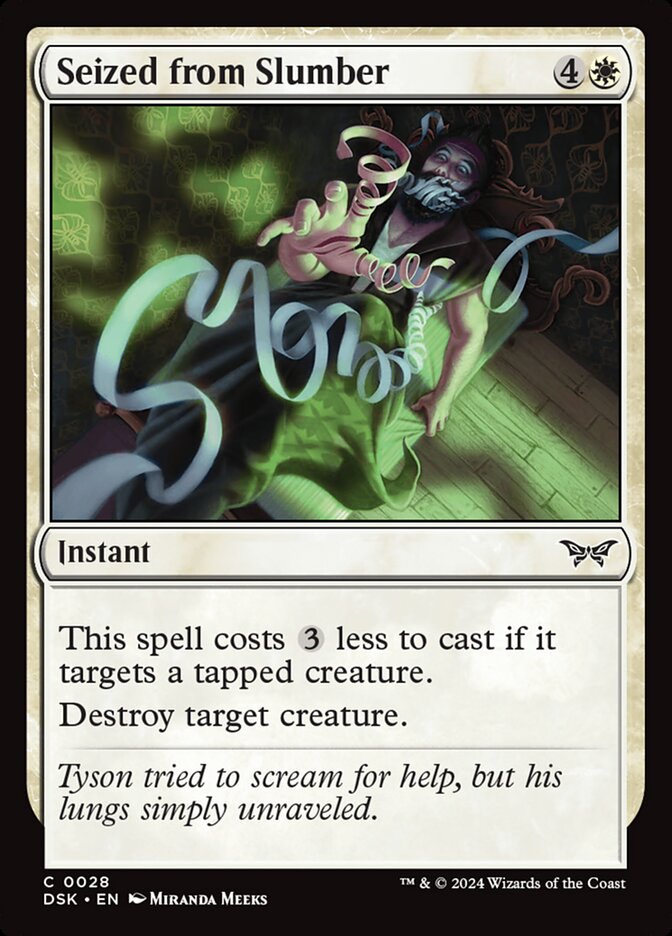 Seized from Slumber dsk 28