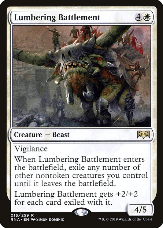 Lumbering Battlement rna 15