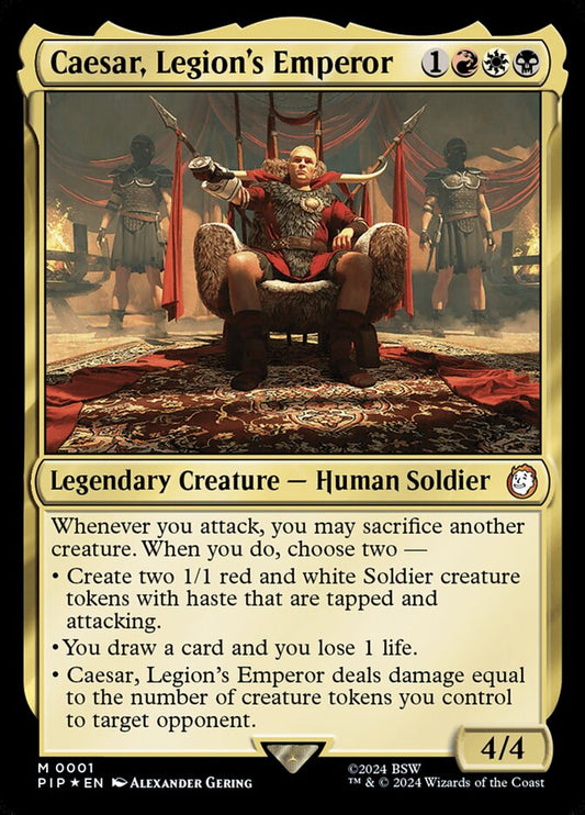 Caesar, Legion's Emperor pip 1