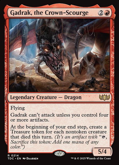Gadrak, the Crown-Scourge tdc 214