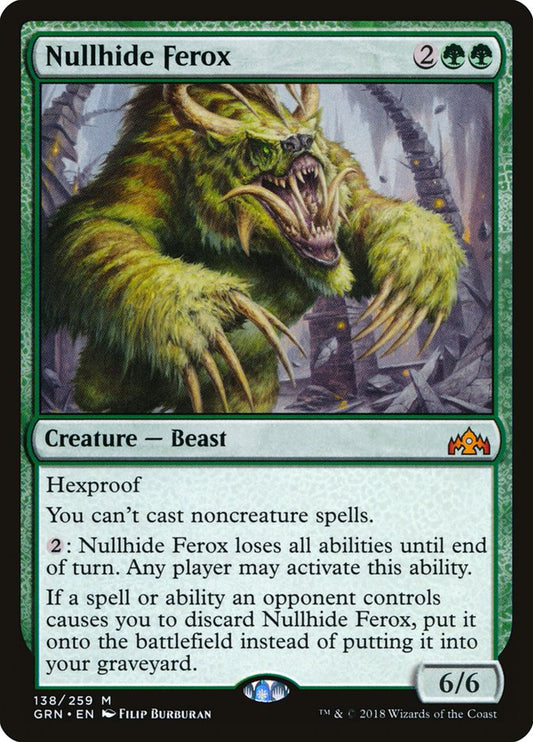 Nullhide Ferox grn 138