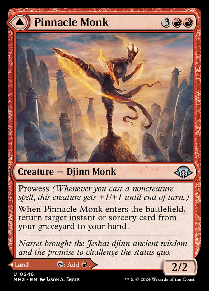 Pinnacle Monk // Mystic Peak mh3 246