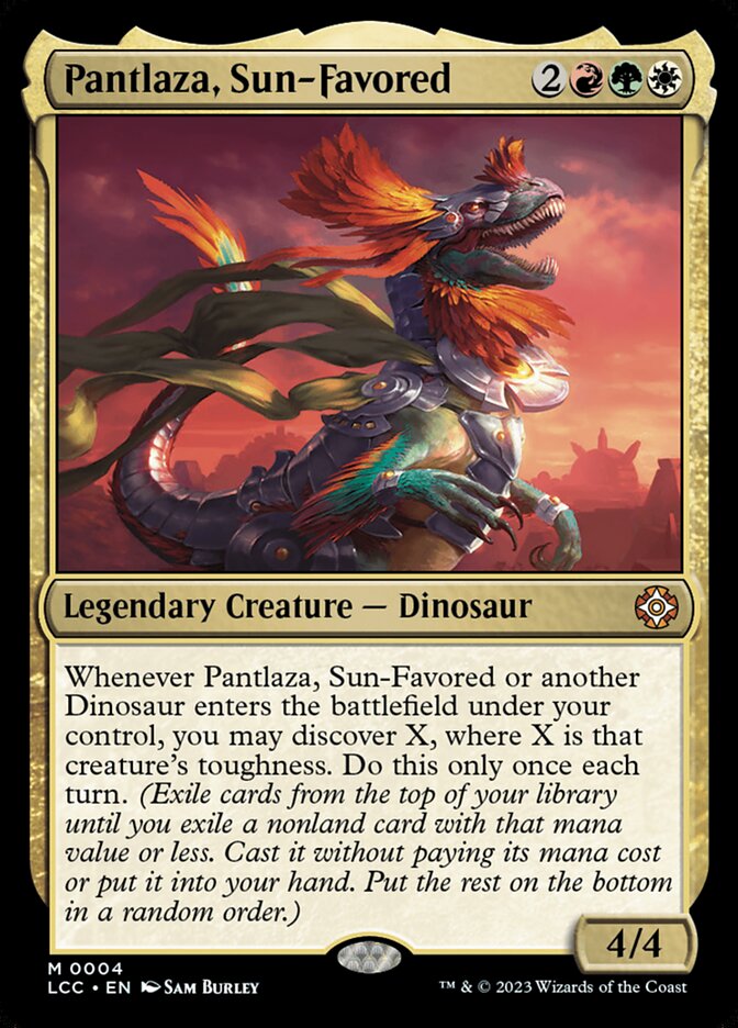 Pantlaza, Sun-Favored lcc 4