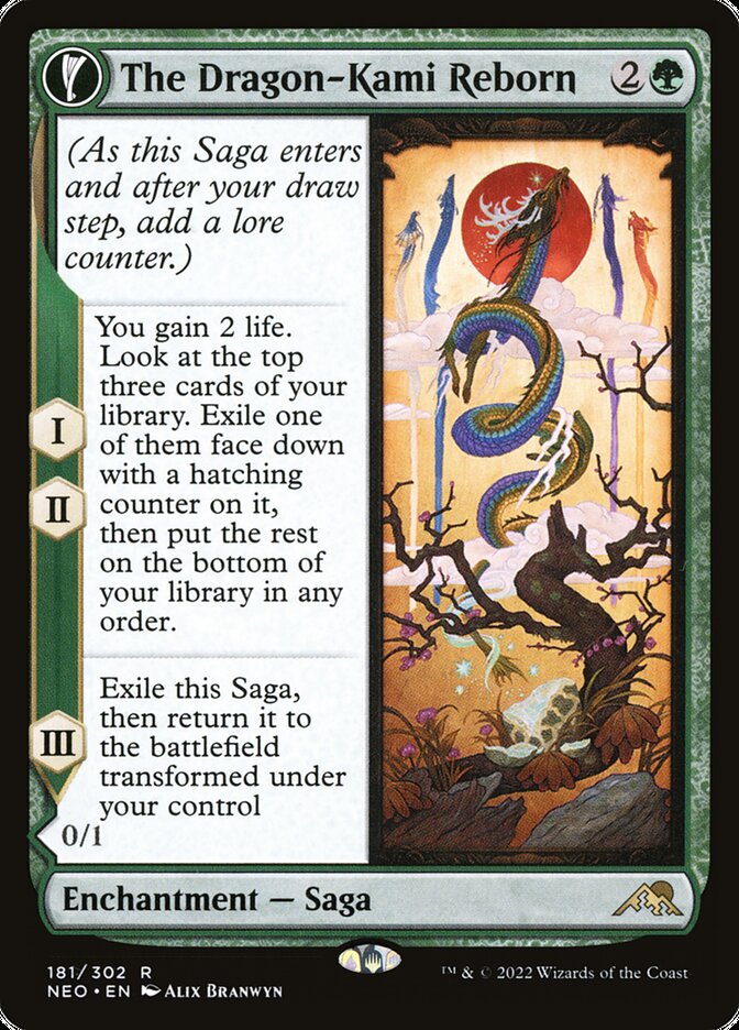 The Dragon-Kami Reborn // Dragon-Kami's Egg neo 181