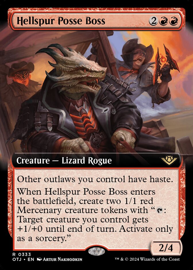 Hellspur Posse Boss otj 333