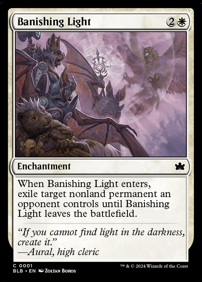 Banishing Light blb 1