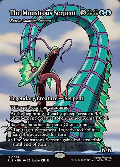 Koma, Cosmos Serpent tle 51