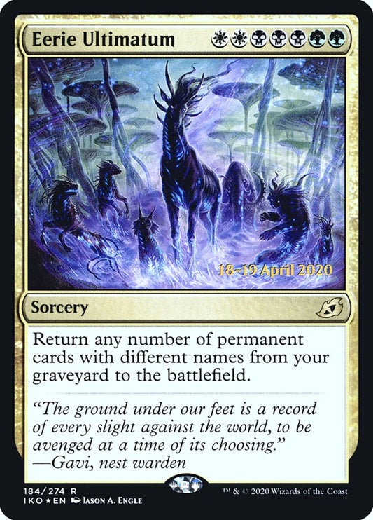 Eerie Ultimatum piko 184s