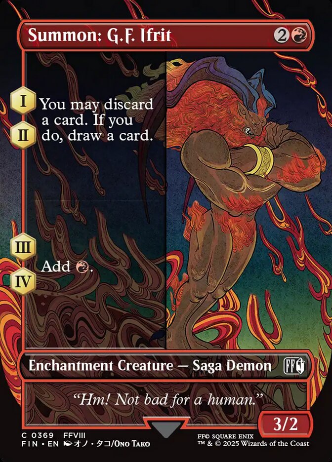 Summon: G.F. Ifrit fin 369