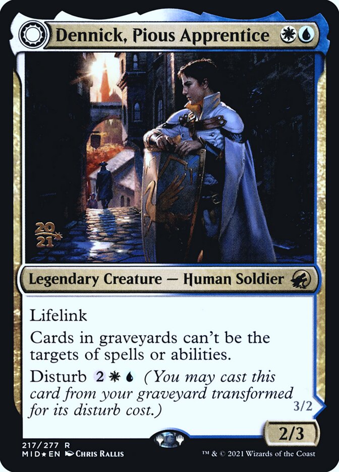 Dennick, Pious Apprentice // Dennick, Pious Apparition pmid 217s