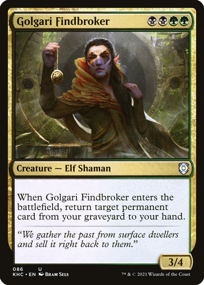 Golgari Findbroker khc 86