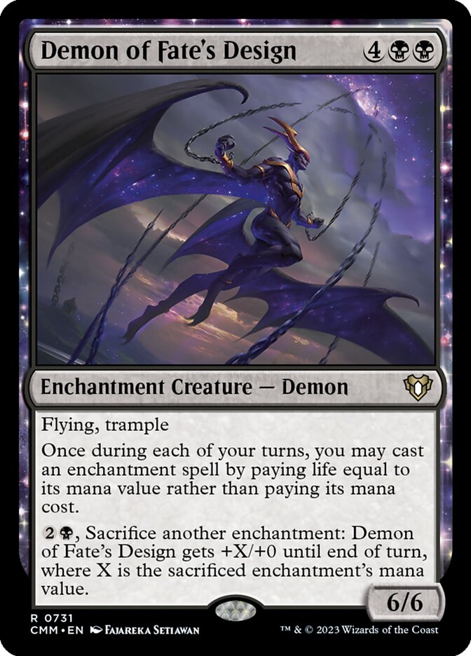 Demon of Fate's Design cmm 731
