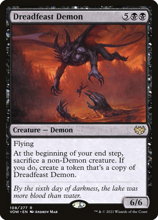 Dreadfeast Demon vow 108