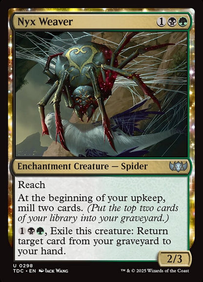 Nyx Weaver tdc 298