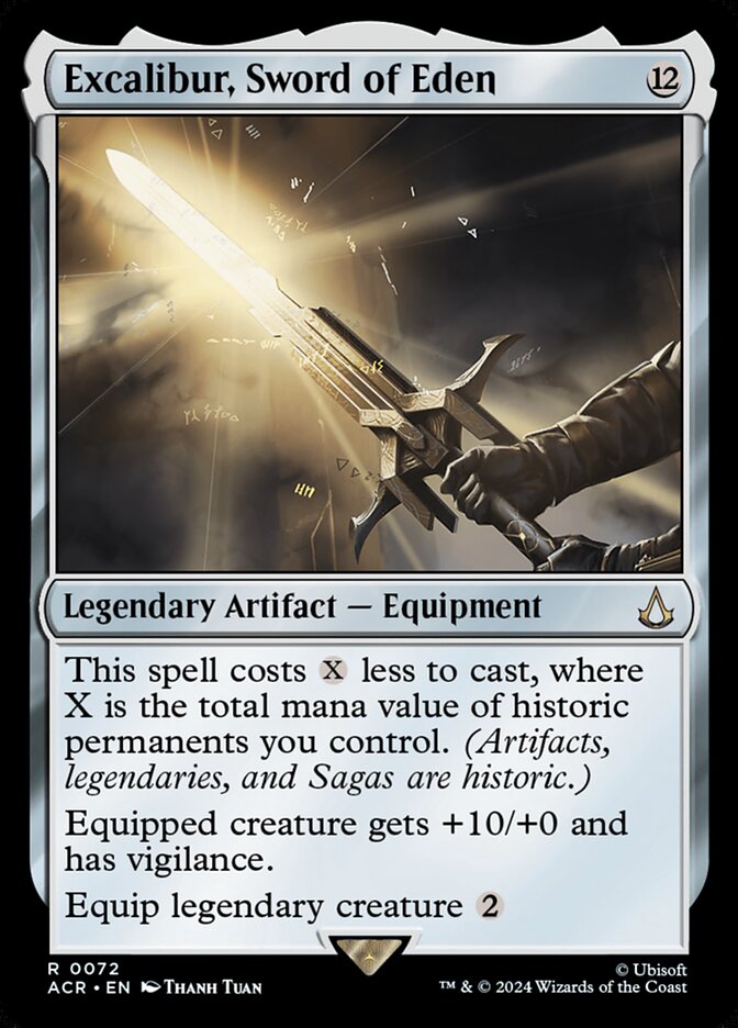 Excalibur, Sword of Eden acr 72
