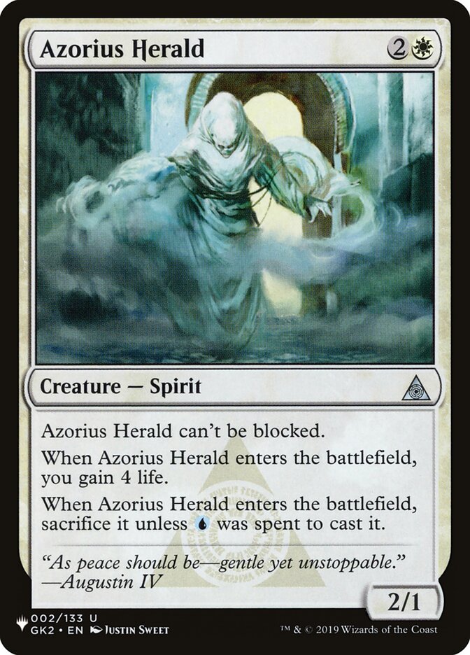 Azorius Herald plst GK2-2