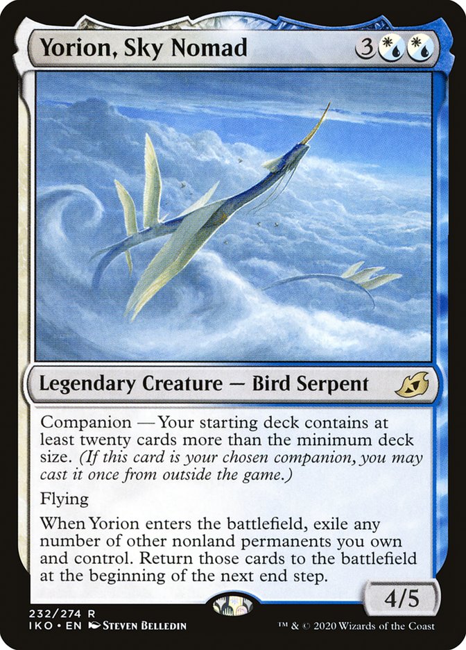 Yorion, Sky Nomad iko 232