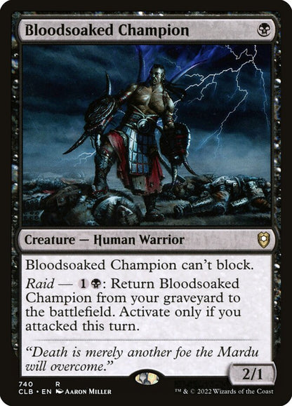 Bloodsoaked Champion clb 740