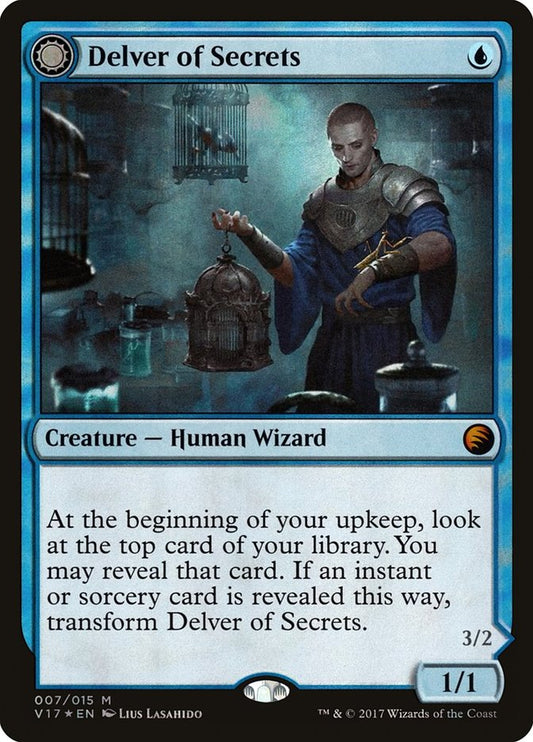 Delver of Secrets // Insectile Aberration v17 7