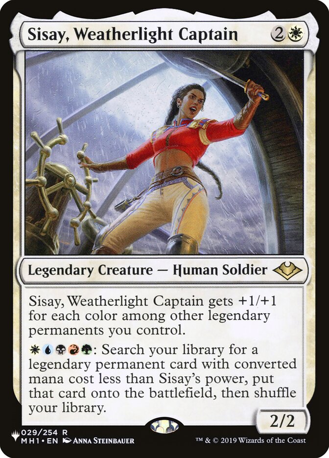 Sisay, Weatherlight Captain plst MH1-29
