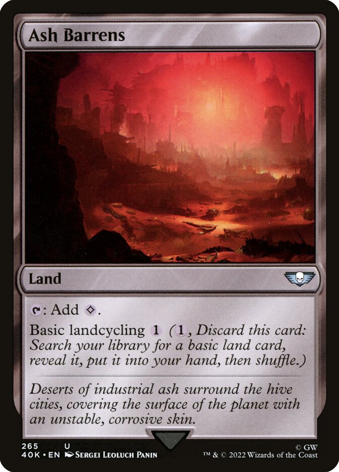 Ash Barrens 40k 265